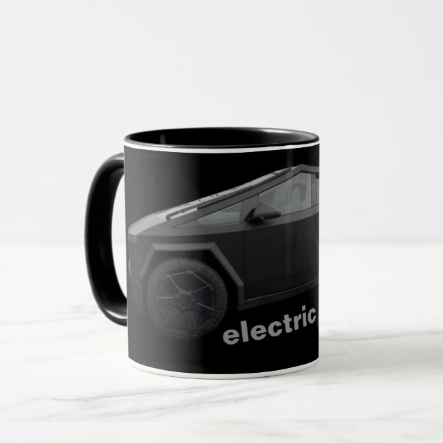 Foto-Tasse für Elektrofahrzeuge Tasse (Vorderseite Links)