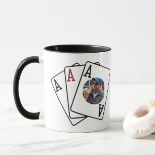 Foto Tasse mit drei Asse: Geschenkidee des Vaters