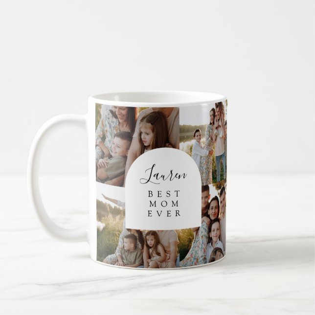 Foto Tasse Moderne beste Mama je Tasse (Links)