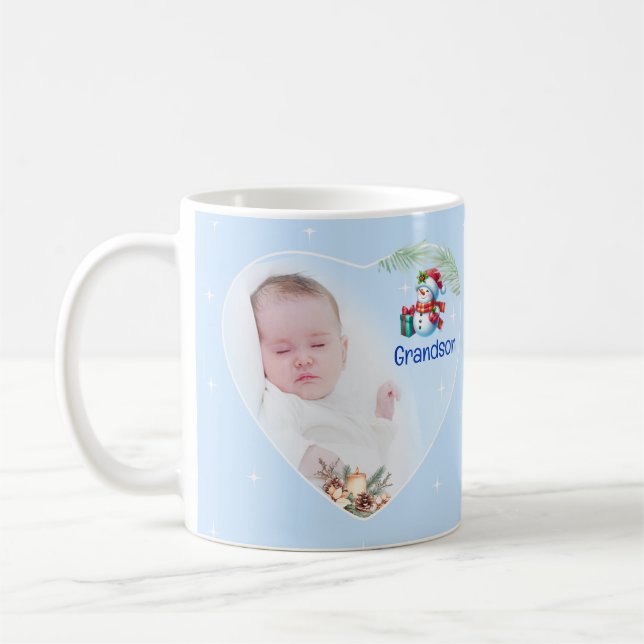 Foto Tasse Sake - Baby Jungs 1. Weihnachten (Links)