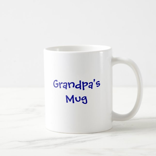 Foto-Tassen der Tasse des Großvaters (Rechts)