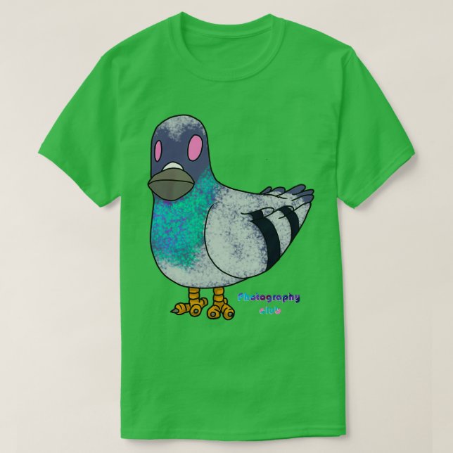 Foto-Taube 2 T-Shirt (Design vorne)