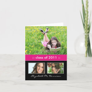 Foto Trio Custom Abschluss Announccard Einladung