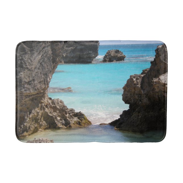 Foto Tropical Island Coast & Sea Badematte (Vorderseite)