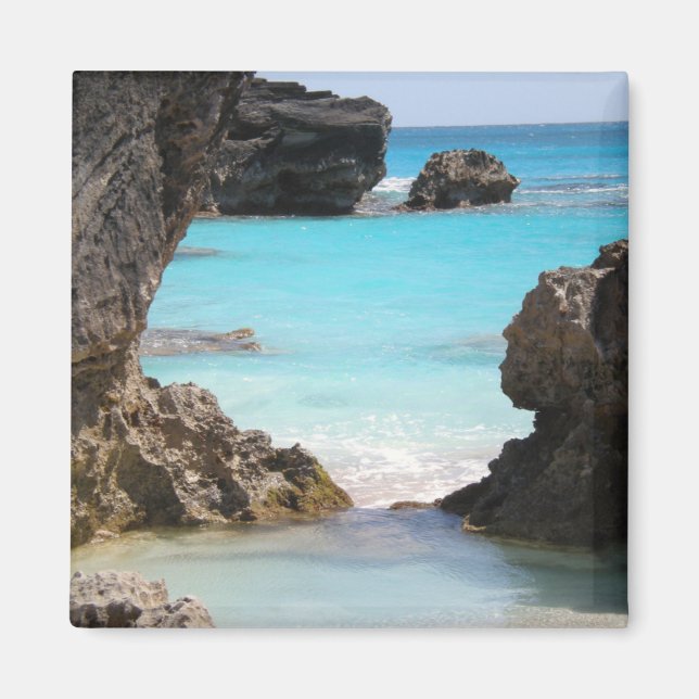 Foto Tropical Island Coast & Sea Magnet (Vorne)