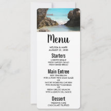 Foto Tropical Island Coast & Sea Menu