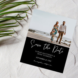 Foto Typografie Save the Date HB Flyer