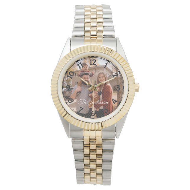 FOTO-Überwachung hinzufügen Armbanduhr (Vorderseite)