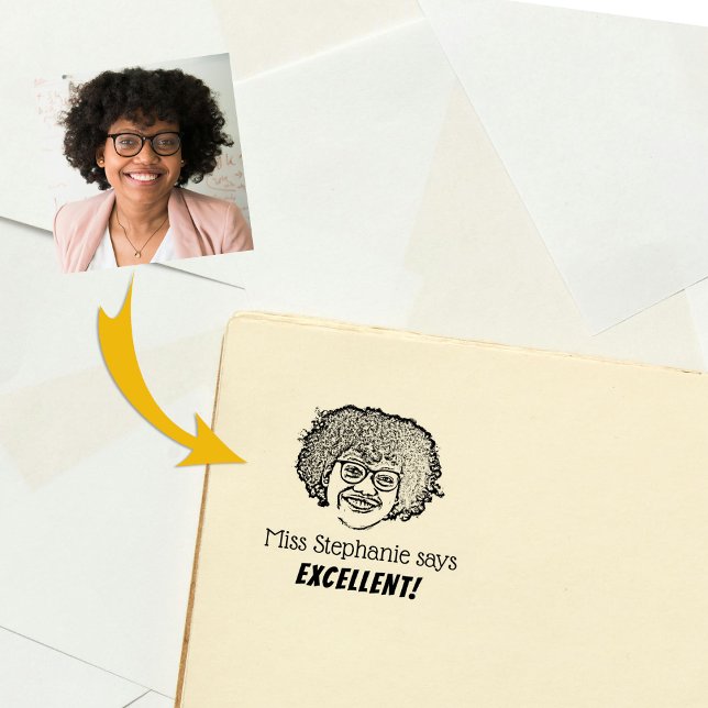 Foto und Bewertung personalisierter Lehrer Gummistempel (Von Creator hochgeladen)