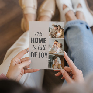 Foto und Familienangebot für moderne Paare Magnetkarte