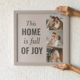 Foto und Familienangebot für moderne Paare Poster