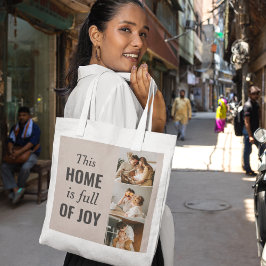 Foto und Familienangebot für moderne Paare Tragetasche