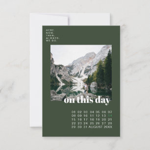 Foto und Kalender   Einfache Typografie Save the D