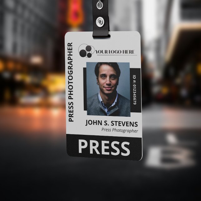 Foto- und Logo-Pressekennung Ausweis (Von Creator hochgeladen)