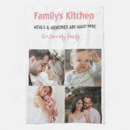 Foto und moderne Typografie Küchentücher