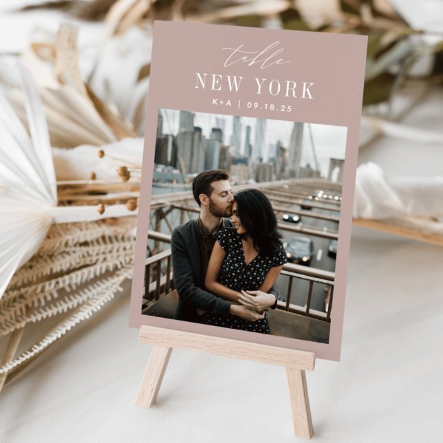 Foto und Name des Reiseziels Tischnummer (Von Creator hochgeladen)