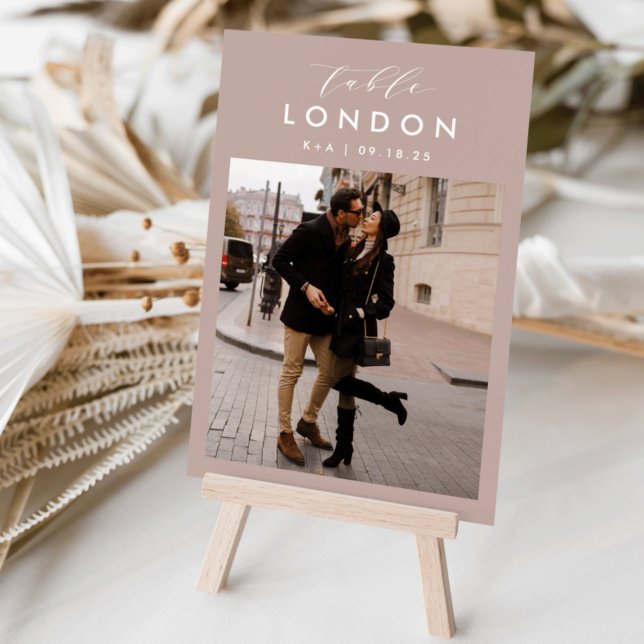 Foto und Name des Reiseziels Tischnummer (Von Creator hochgeladen)