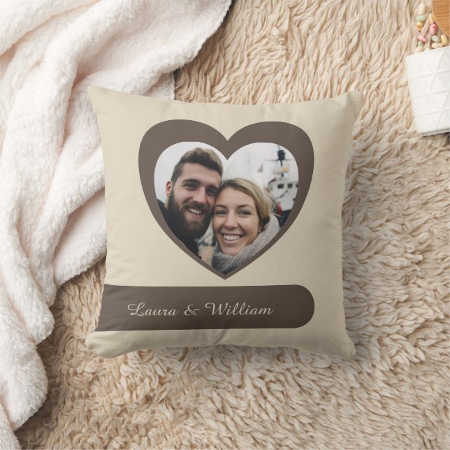 Foto- und Namensband - Streifen Pillow Kissen (Decke)