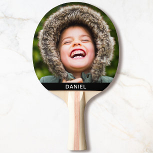 Foto- und Namensvorlage Tischtennis Bat Paddel Schläger