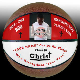 Foto und Personalisierte Verse Basketball