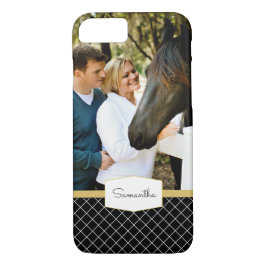 Foto und schwarze Akzente personalisiert Case-Mate iPhone Hülle