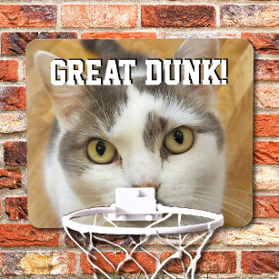 Foto und Text für personalisierte Haustiere Mini Basketball Netz