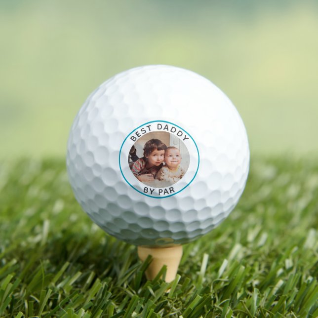 Foto und Text Personalisiert Bester Golfer nach Pa Golfball (Insitu T-Shirt)