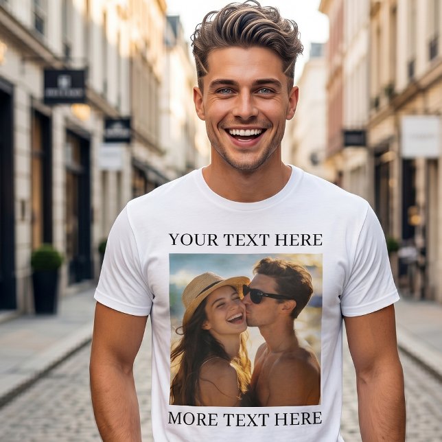 Foto und Text T-Shirt (Von Creator hochgeladen)