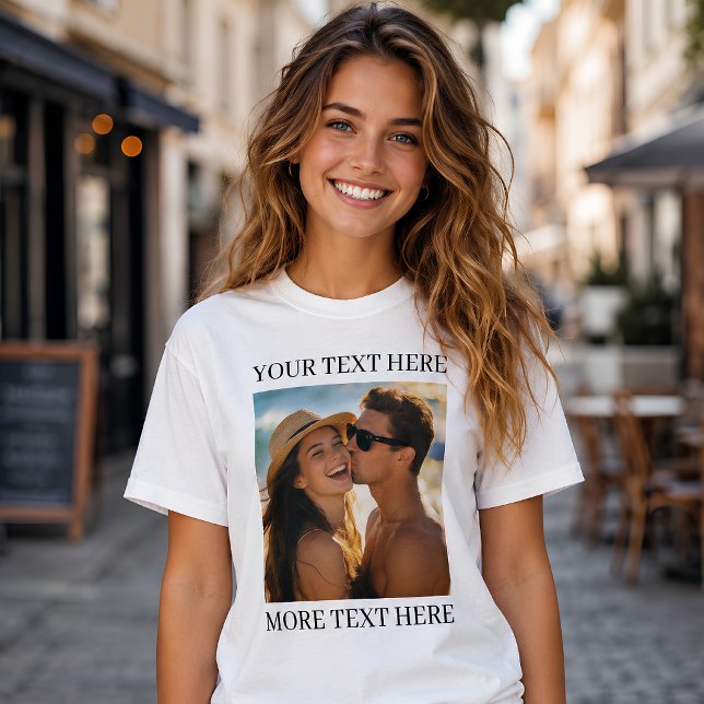 Foto und Text T-Shirt (Von Creator hochgeladen)