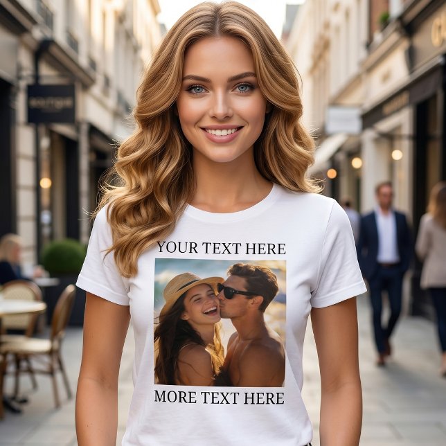 Foto und Text T-Shirt (Von Creator hochgeladen)