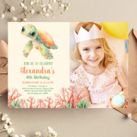 Foto unter dem Meer Geburtstag