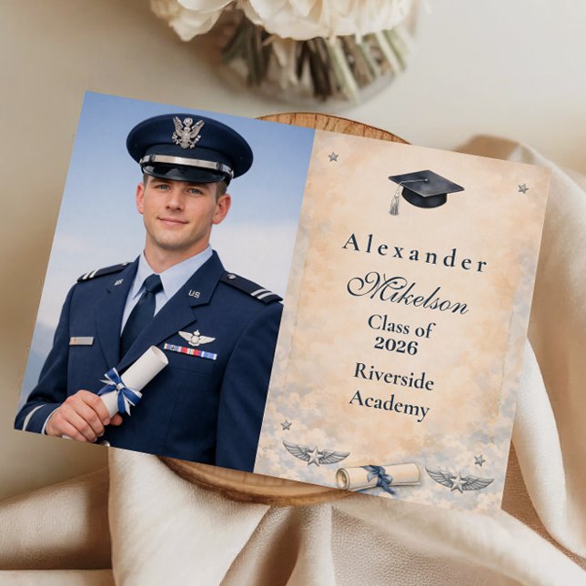 Foto US Air Force Abschlussfeier Ankündigung (Von Creator hochgeladen)