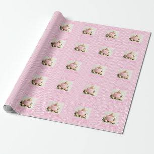 Foto Valentine für Mama und Papa Neueltern Geschenkpapier