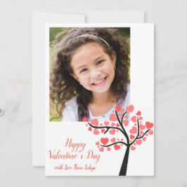 Foto-Valentinstag Feiertagskarte