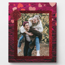 Foto Valentinstag Tafel Foto Fotoplatte