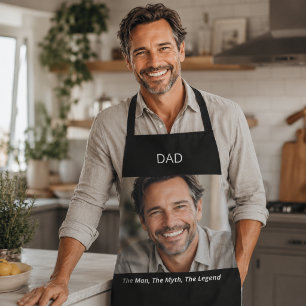 Foto Vater Papa Mann Mythos Legende schwarz weiß Schürze
