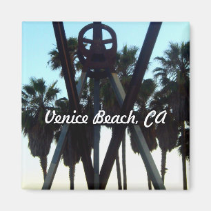 Foto Venedig-Strand-Himmel-Los Angeles Kalifornien Magnet