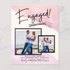 FOTO-VERLOBUNG im HAUSHALT Ankündigung SKRIPT Flyer