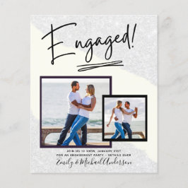 FOTO-VERLOBUNG im HAUSHALT Ankündigung SKRIPT Flyer