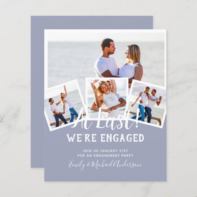 FOTO-VERLOBUNG-QUOTE - FARBEN (Vorne/Hinten)