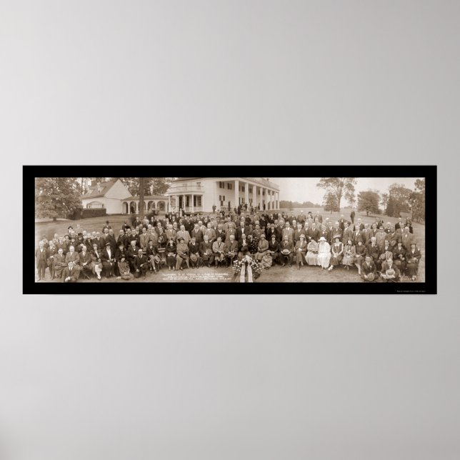 Foto Vernon Virginia 1925 Poster (Vorne)