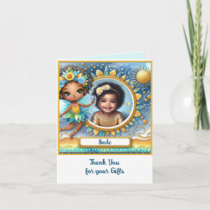 FOTO Vielen Dank, dass Sie Aquamarine Goldrausch-P Karte