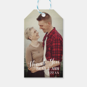 Foto Vielen Dank für Ihr Interesse Tag Geschenkanhänger