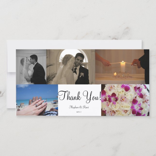 Foto Vielen Dank für Ihre Karte (Vorderseite)