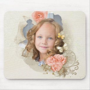 Foto Viktorianisch florale Maus Pad Mousepad