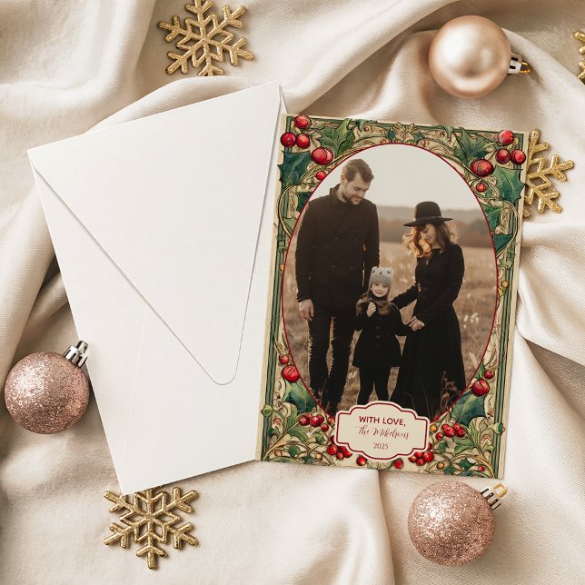 Foto Viktorianisches Weihnachten mit Stechpalme un (Von Creator hochgeladen)
