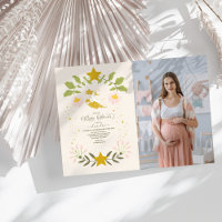 Foto Vintag Celestial Botanical Baby Dusche