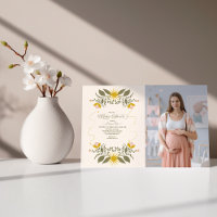Foto Vintag Celestial Botanical Baby Dusche