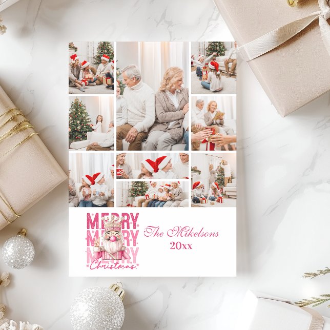 Foto Vintag Pink Nutcracker Weihnachten (Von Creator hochgeladen)