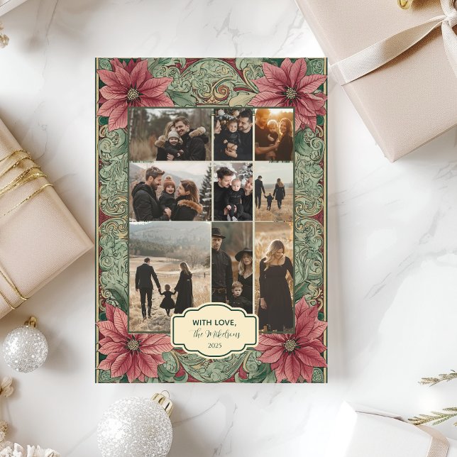 Foto Vintag Poinsettia Weihnachten (Von Creator hochgeladen)